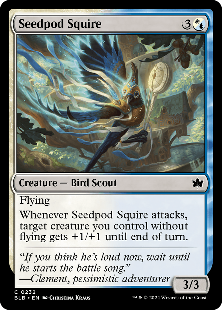 Seedpod Squire [Bloomburrow] | Magic Magpie