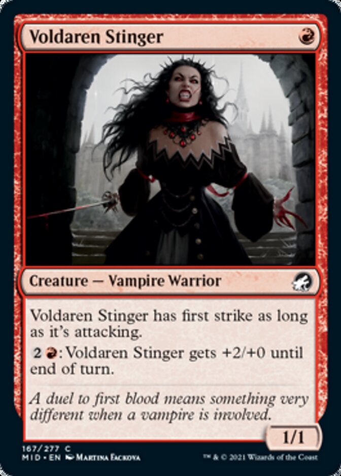 Voldaren Stinger [Innistrad: Midnight Hunt] | Magic Magpie