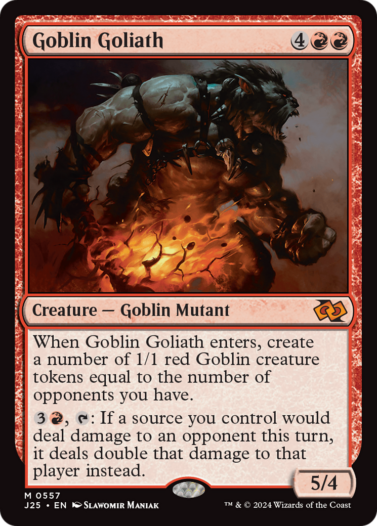 Goblin Goliath [Foundations Jumpstart] | Magic Magpie