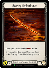 Searing Emberblade [LGS105] (Promo)  Cold Foil | Magic Magpie