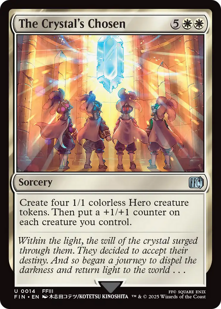 The Crystal's Chosen [FINAL FANTASY] | Magic Magpie
