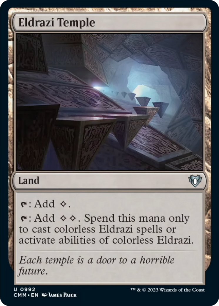 Eldrazi Temple [Commander Masters] | Magic Magpie