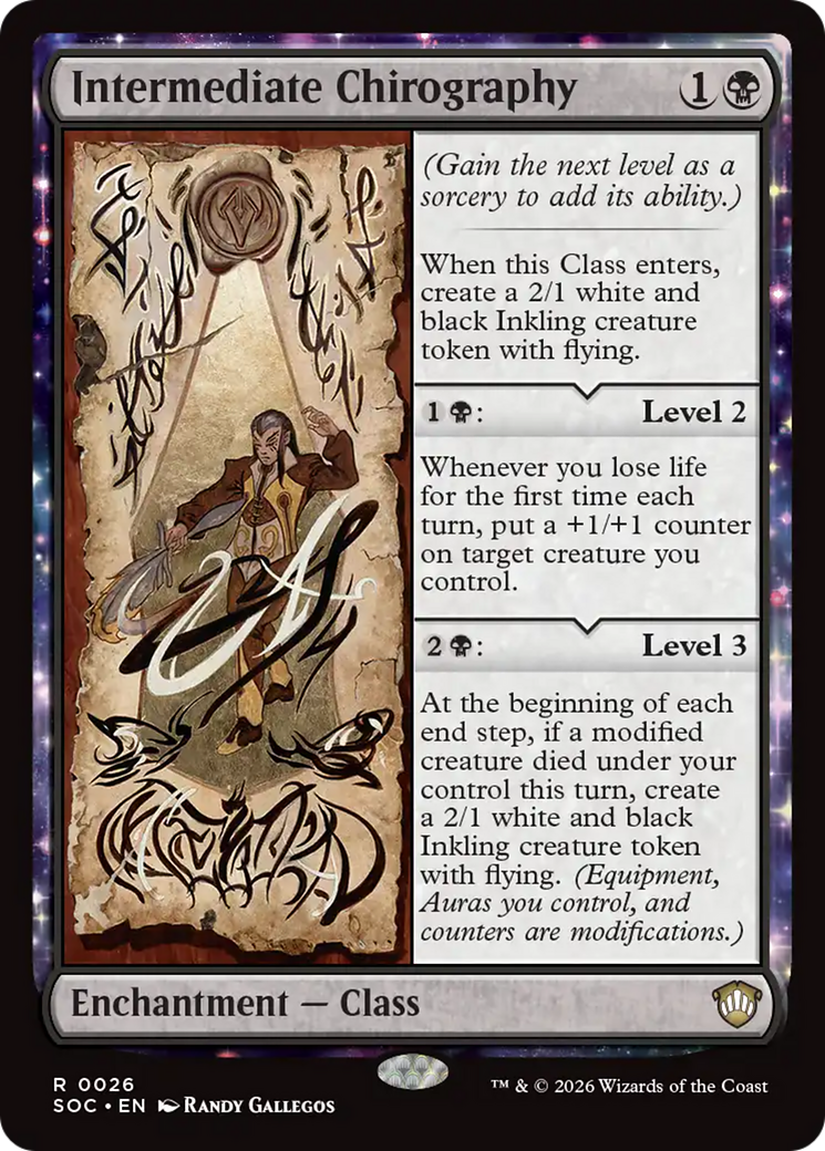 Intermediate Chirography [Secrets of Strixhaven Commander] | Magic Magpie