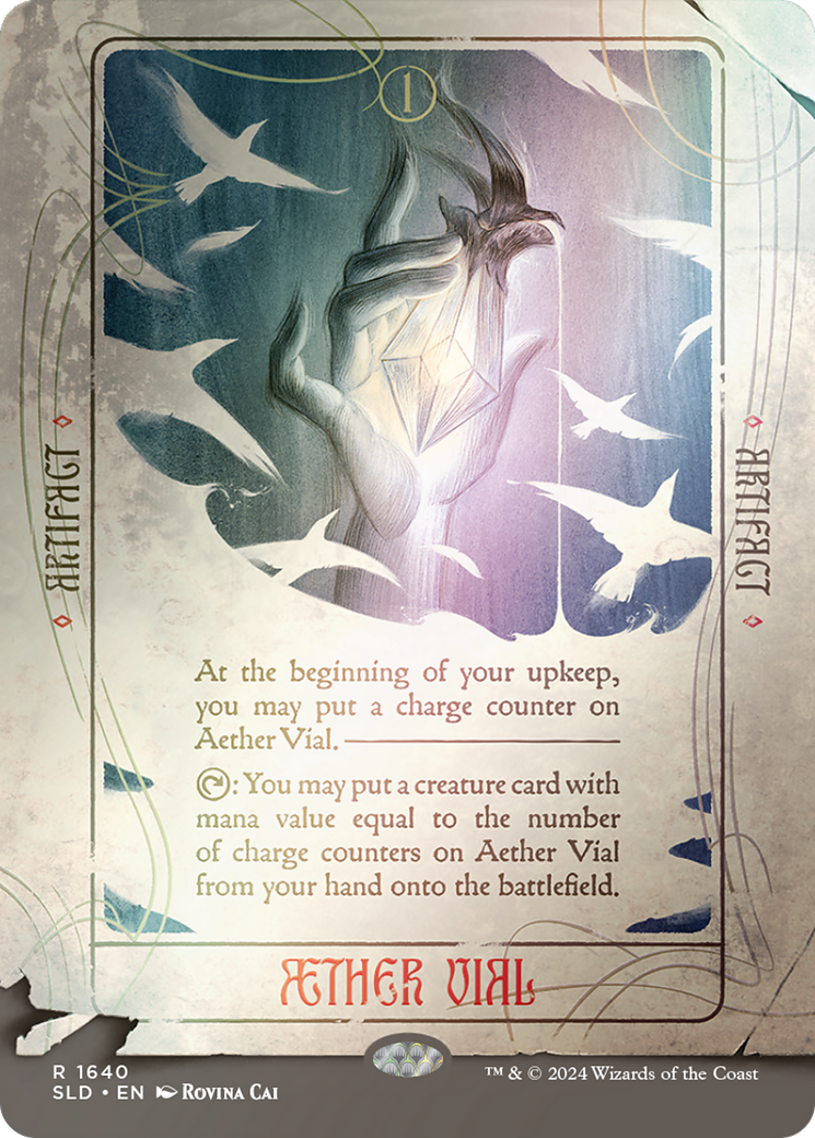 Aether Vial (Rainbow Foil) [Secret Lair Drop Series] | Magic Magpie