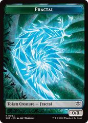 Fractal (0004) // Inkling (006) Double-Sided Token [Secrets of Strixhaven Tokens] | Magic Magpie