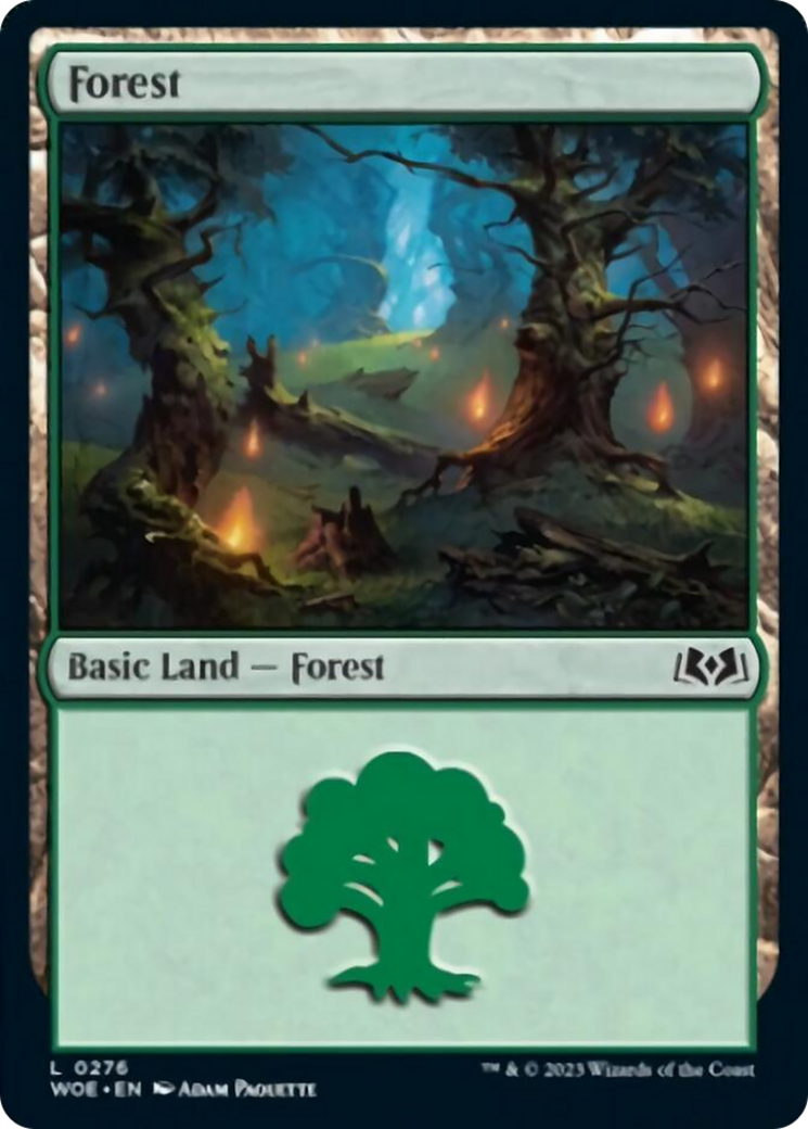 Forest (0276) [Wilds of Eldraine] | Magic Magpie