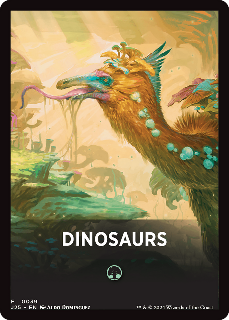 Dinosaurs Theme Card [Foundations Jumpstart Front Cards] | Magic Magpie