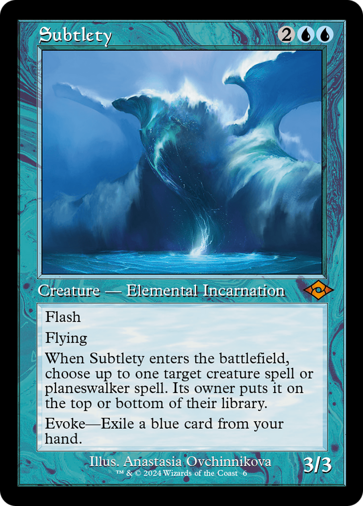 Subtlety (Retro) [Modern Horizons 2] | Magic Magpie