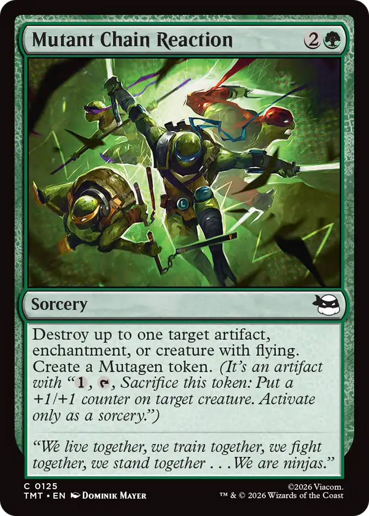 Mutant Chain Reaction [Teenage Mutant Ninja Turtles] | Magic Magpie