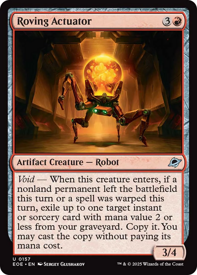 Roving Actuator [Edge of Eternities] | Magic Magpie