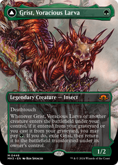 Grist, Voracious Larva // Grist, the Plague Swarm (Borderless) [Modern Horizons 3] | Magic Magpie