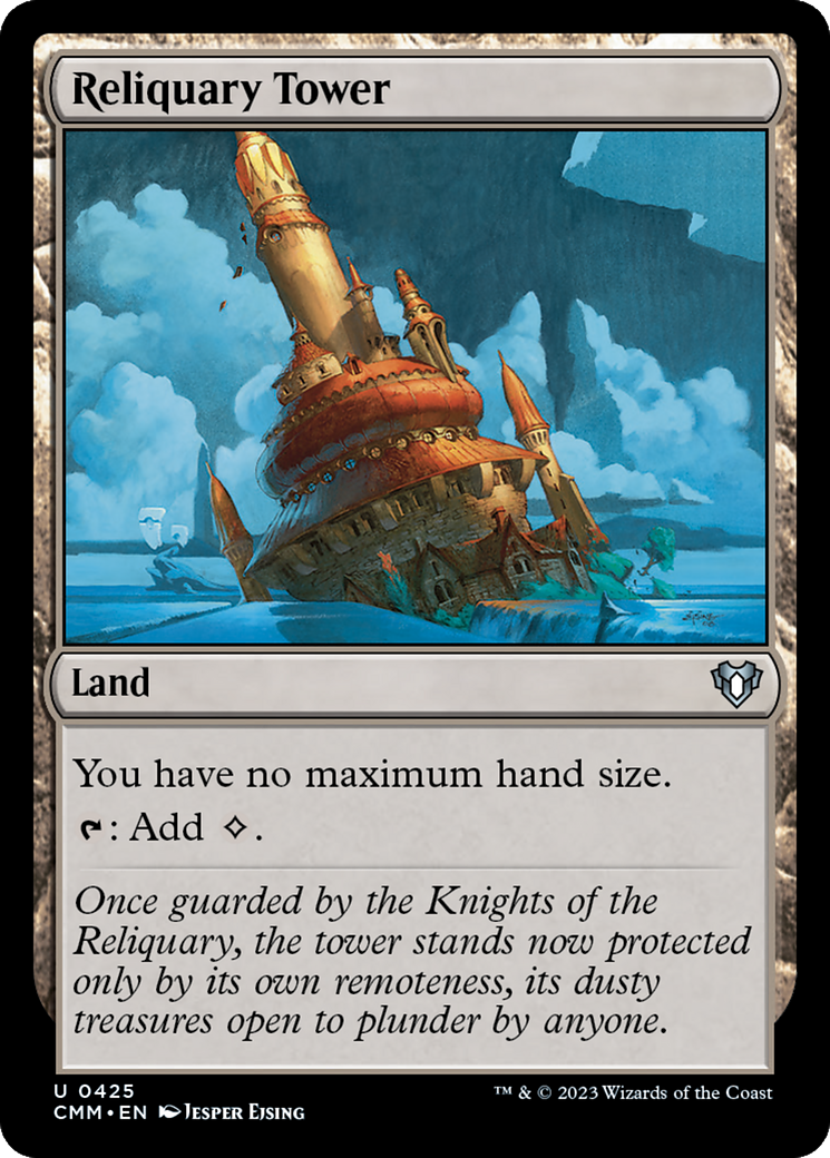Reliquary Tower [Commander Masters] | Magic Magpie