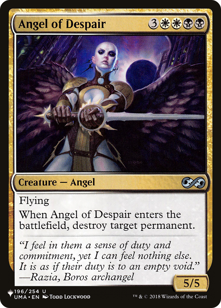 Angel of Despair [The List Reprints] | Magic Magpie