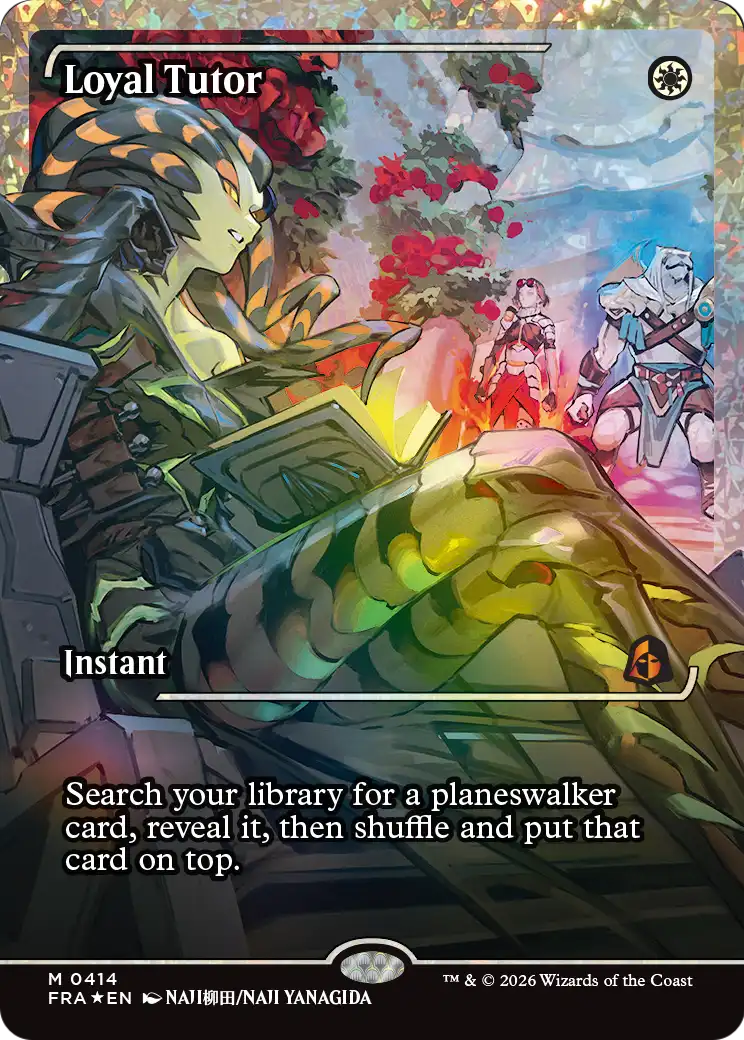 Loyal Tutor (Showcase) (Fracture Foil) [Reality Fracture] | Magic Magpie