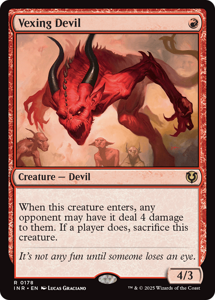 Vexing Devil [Innistrad Remastered] | Magic Magpie