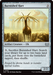 Burnished Hart [Duskmourn: House of Horror Commander] | Magic Magpie