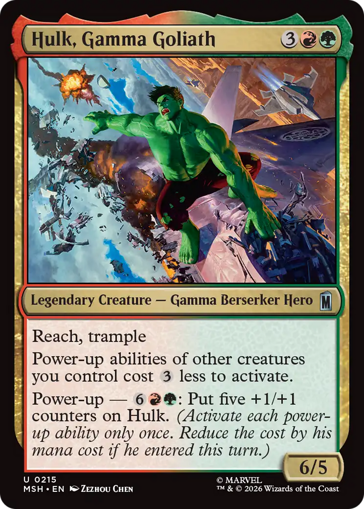 Hulk, Gamma Goliath [Marvel Super Heroes] | Magic Magpie