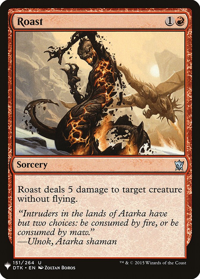 Roast [Mystery Booster] | Magic Magpie
