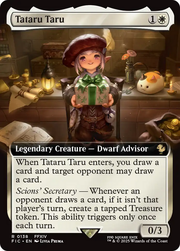 Tataru Taru (Extended Art) [FINAL FANTASY Commander] | Magic Magpie
