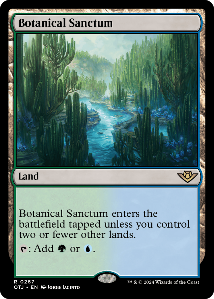 Botanical Sanctum [Outlaws of Thunder Junction] | Magic Magpie