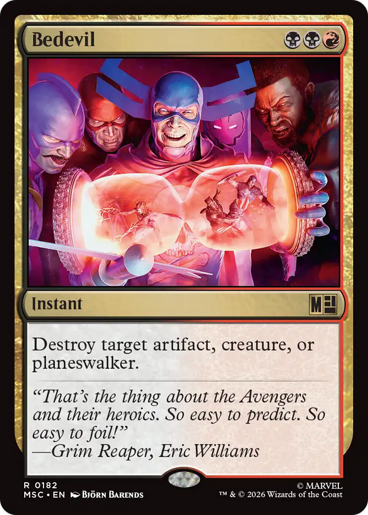 Bedevil (Surge Foil) [Marvel Super Heroes Commander] | Magic Magpie