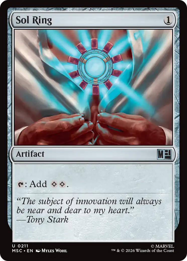 Sol Ring [Marvel Super Heroes Commander] | Magic Magpie