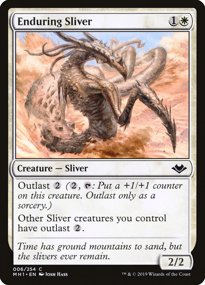 Enduring Sliver [Modern Horizons] | Magic Magpie