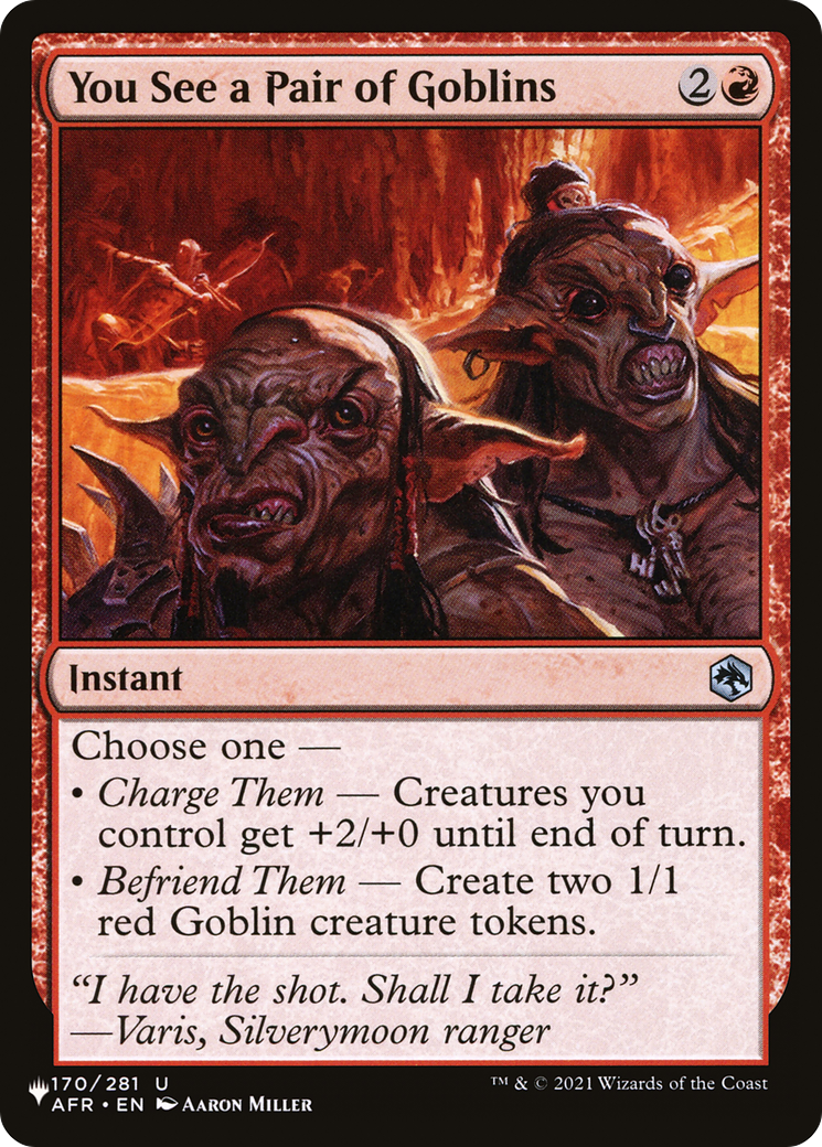 Dance with Goblins - Dance with Calamity [Secret Lair Drop Series] | Magic Magpie