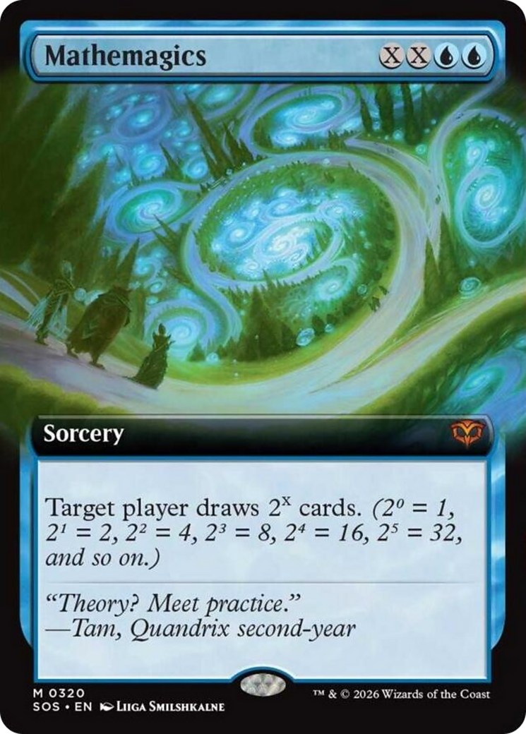 Mathemagics (Extended Art) [Secrets of Strixhaven] | Magic Magpie