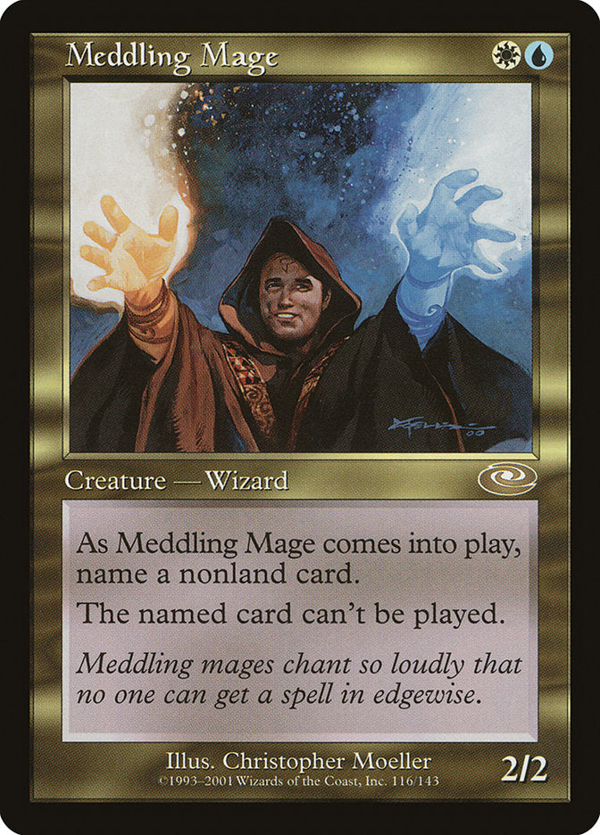 Meddling Mage [Planeshift] | Magic Magpie