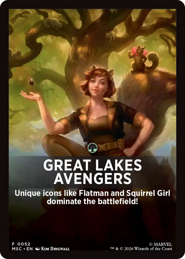 Great Lakes Avengers Theme Card [Marvel Super Heroes Commander] | Magic Magpie