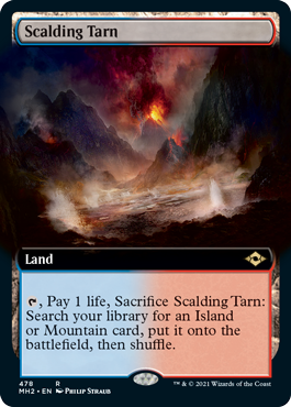 Scalding Tarn (Extended Art) [Modern Horizons 2] | Magic Magpie