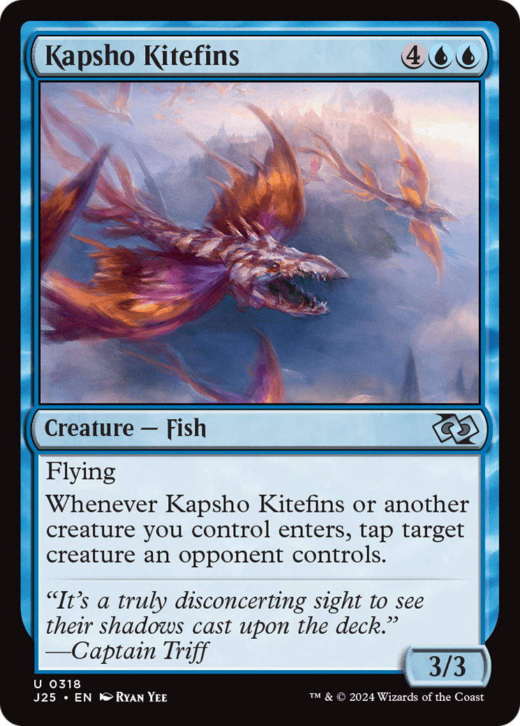 Kapsho Kitefins [Foundations Jumpstart] | Magic Magpie