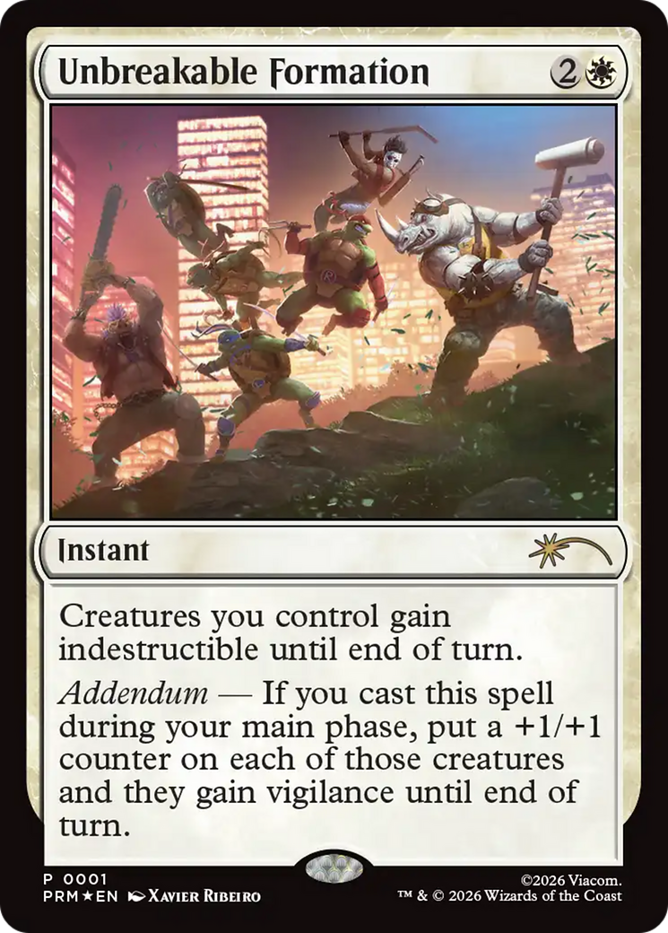 Unbreakable Formation [Media Promos] | Magic Magpie