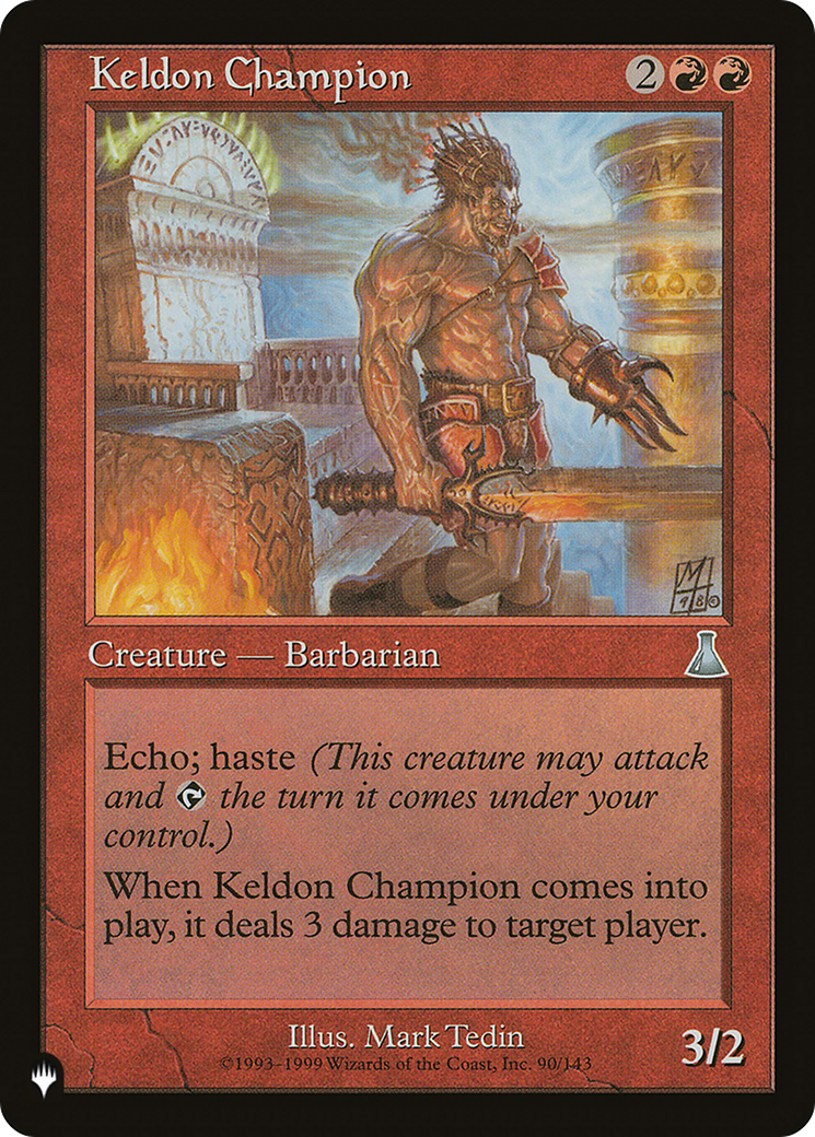 Keldon Champion [The List Reprints] | Magic Magpie