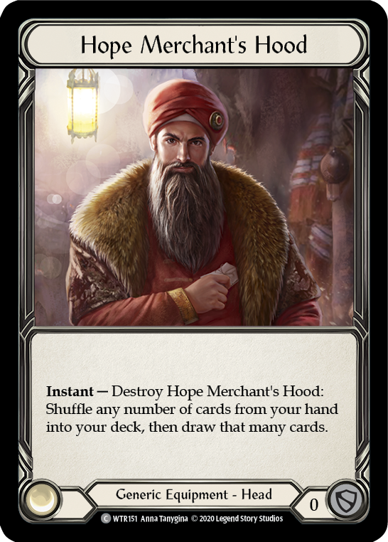 Hope Merchant's Hood [U-WTR151] (Welcome to Rathe Unlimited)  Unlimited Rainbow Foil | Magic Magpie