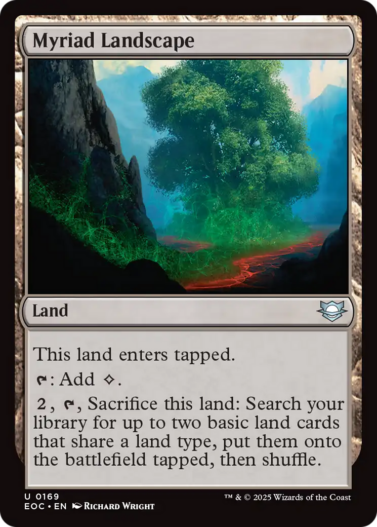 Myriad Landscape [Edge of Eternities Commander] | Magic Magpie