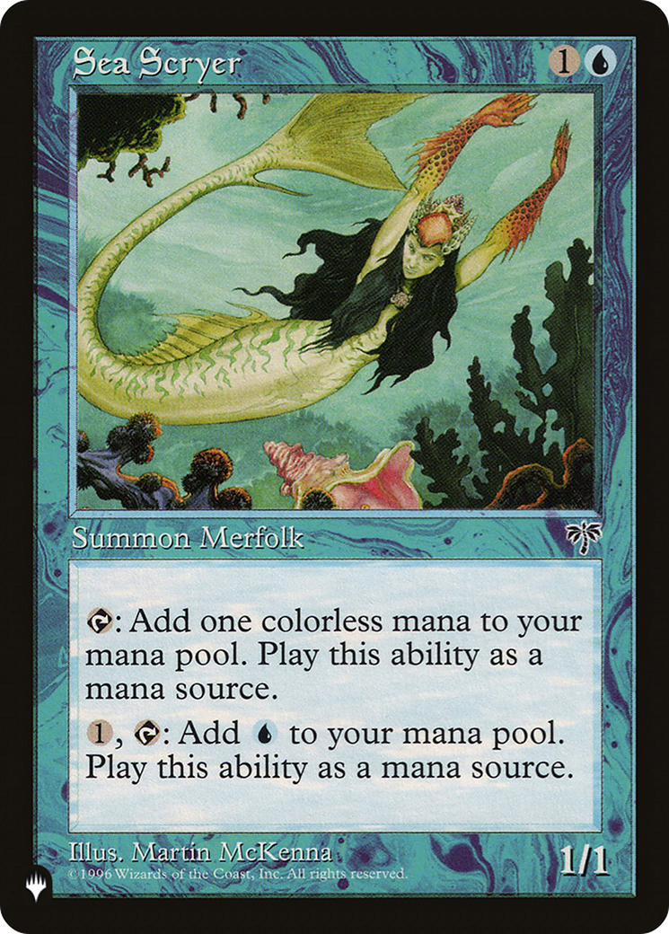 Sea Scryer [The List Reprints] | Magic Magpie