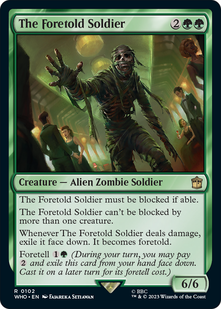 The Foretold Soldier [Doctor Who] | Magic Magpie