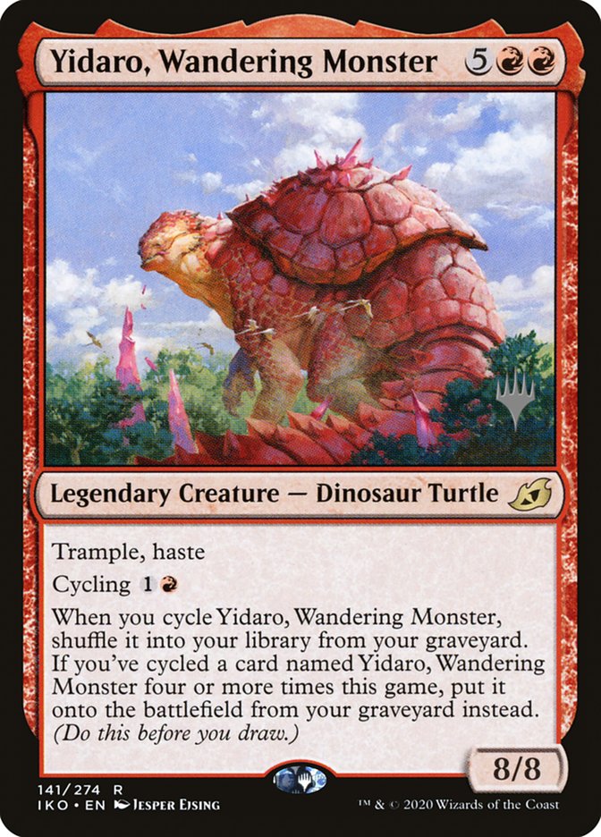 Yidaro, Wandering Monster (Promo Pack) [Ikoria: Lair of Behemoths Promos] | Magic Magpie