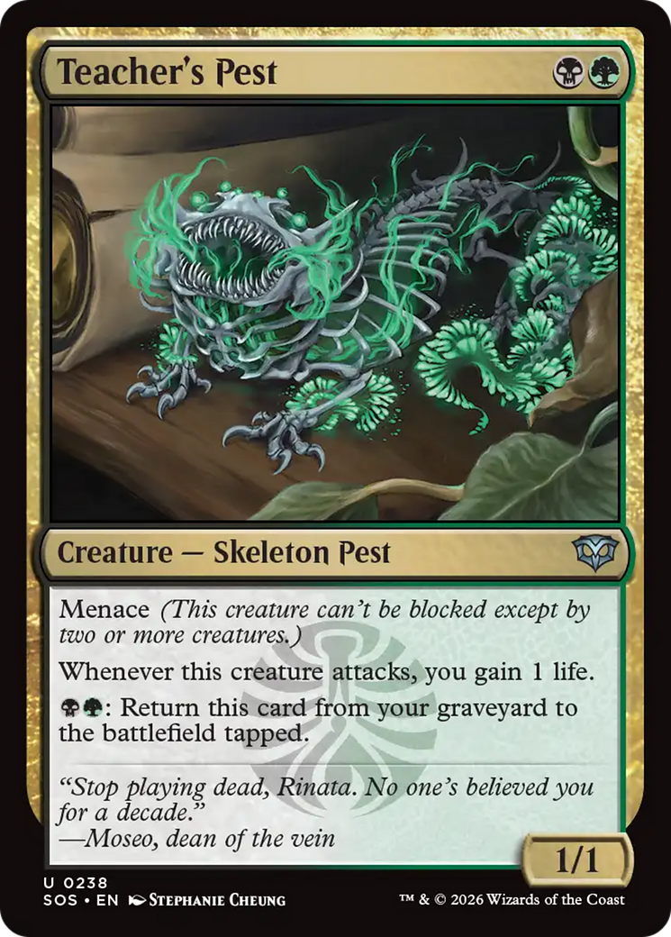 Teacher's Pest [Secrets of Strixhaven] | Magic Magpie