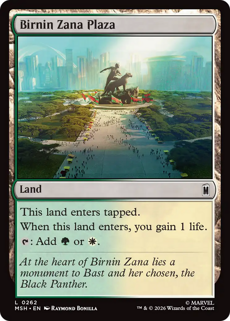Birnin Zana Plaza [Marvel Super Heroes] | Magic Magpie