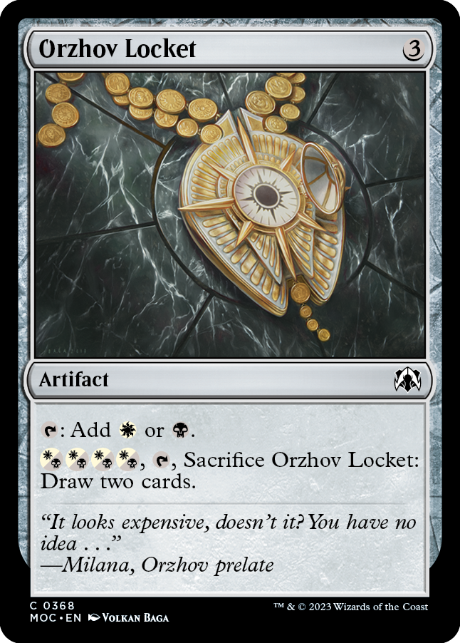 Orzhov Locket [March of the Machine Commander] | Magic Magpie