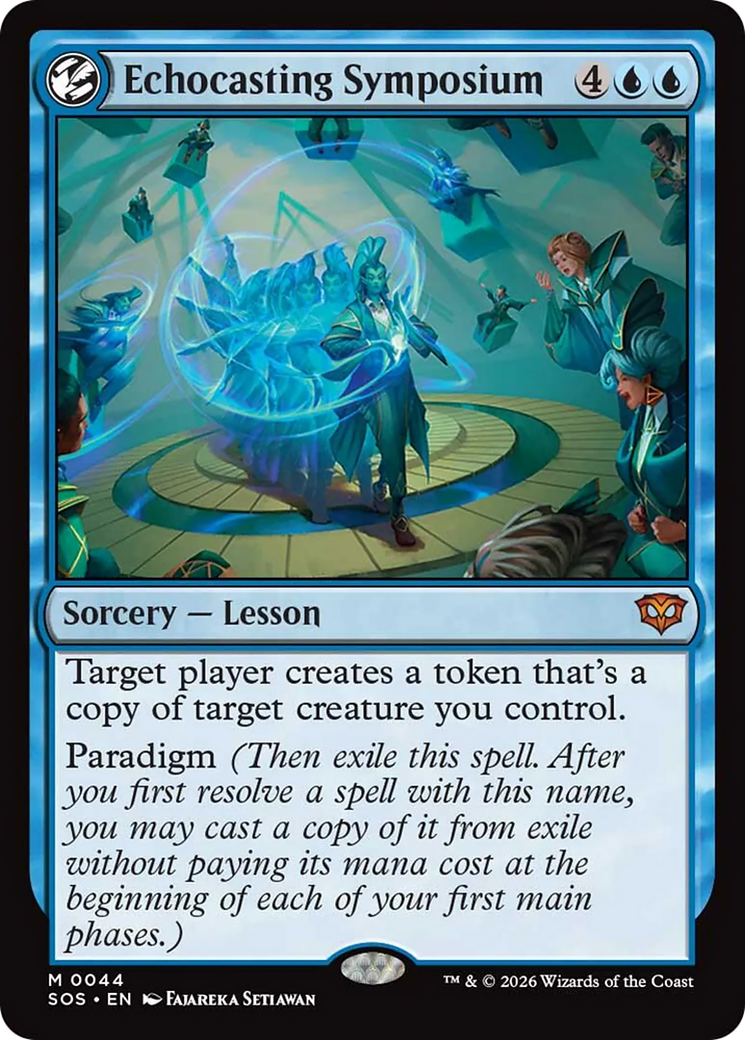 Echocasting Symposium [Secrets of Strixhaven] | Magic Magpie