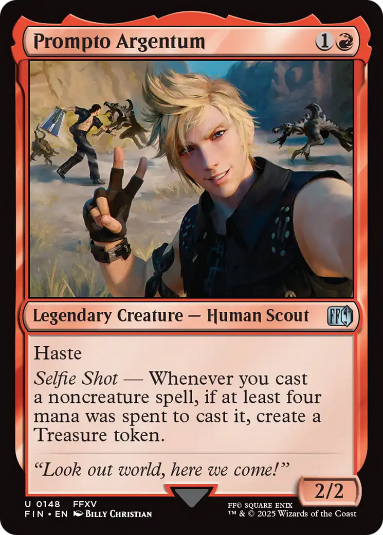 Prompto Argentum [FINAL FANTASY] | Magic Magpie