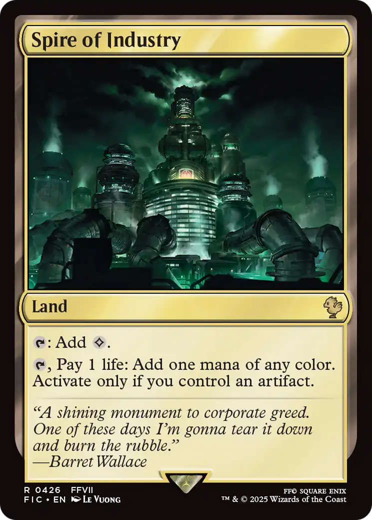 Spire of Industry [FINAL FANTASY Commander] | Magic Magpie