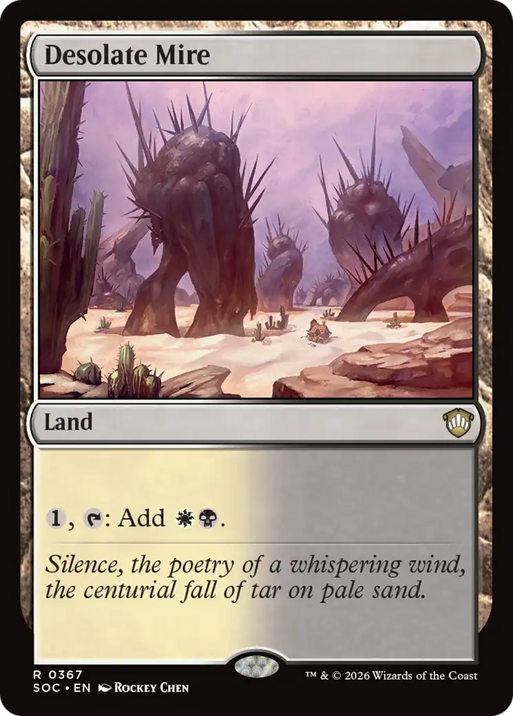 Desolate Mire [Secrets of Strixhaven Commander] | Magic Magpie