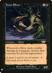 Toxin Sliver [Mystery Booster] | Magic Magpie