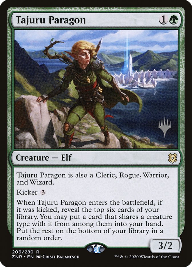 Tajuru Paragon (Promo Pack) [Zendikar Rising Promos] | Magic Magpie