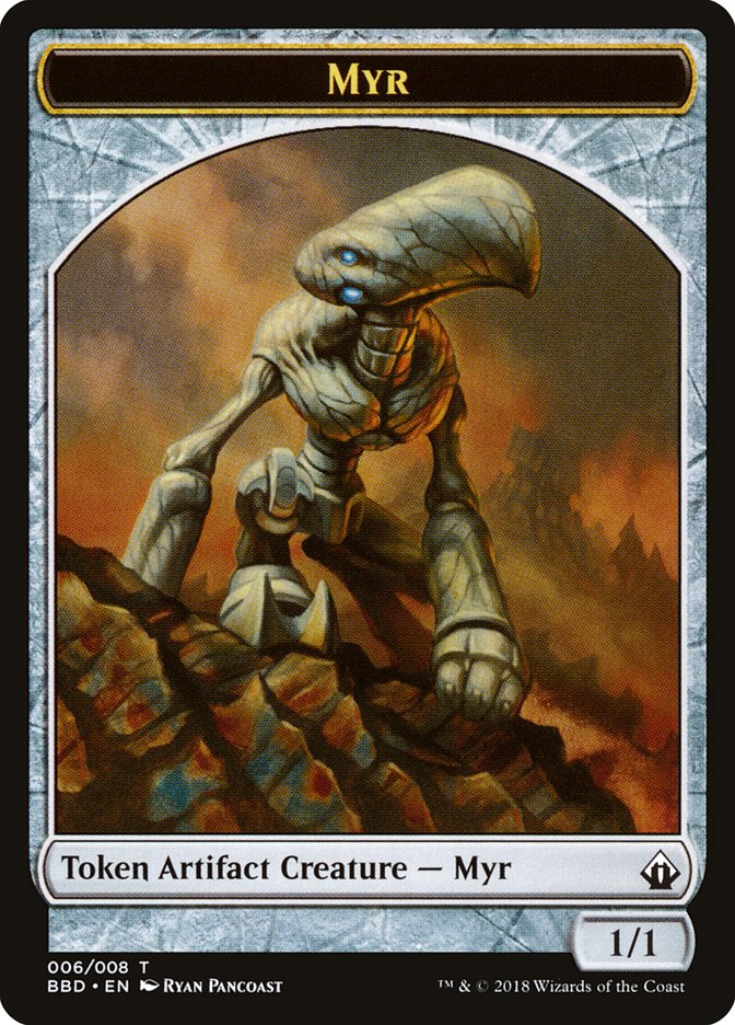 Myr Token [Battlebond Tokens] | Magic Magpie